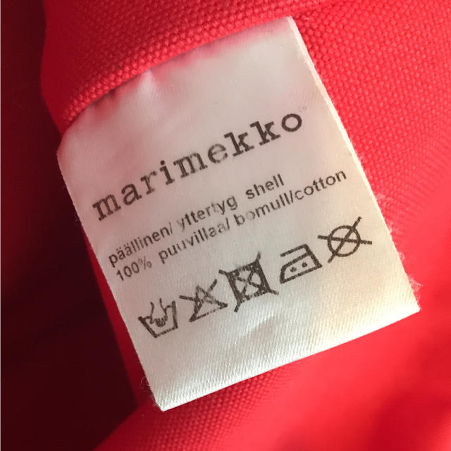 marimekko(マリメッコ)のマリメッコ  ショルダー 赤 レディースのバッグ(ショルダーバッグ)の商品写真