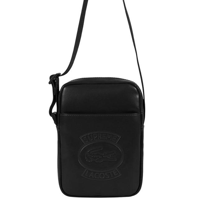 Supreme Lacoste Shoulder Bag Black
