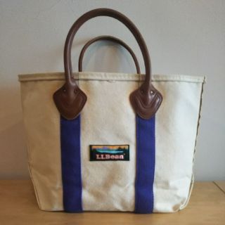 L.L.Bean - L.L.Beanトート ビンテージ レザーハンドルの通販 by mie's