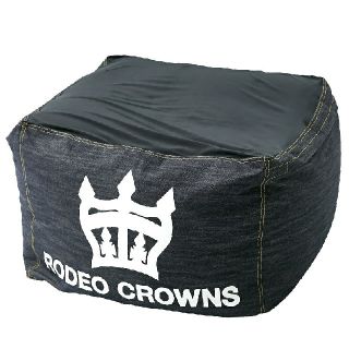 ロデオクラウンズワイドボウル(RODEO CROWNS WIDE BOWL)のRCWB umie LAZONA テラモ3店舗ノベルティ デニムビッグクッション(ビーズソファ/クッションソファ)