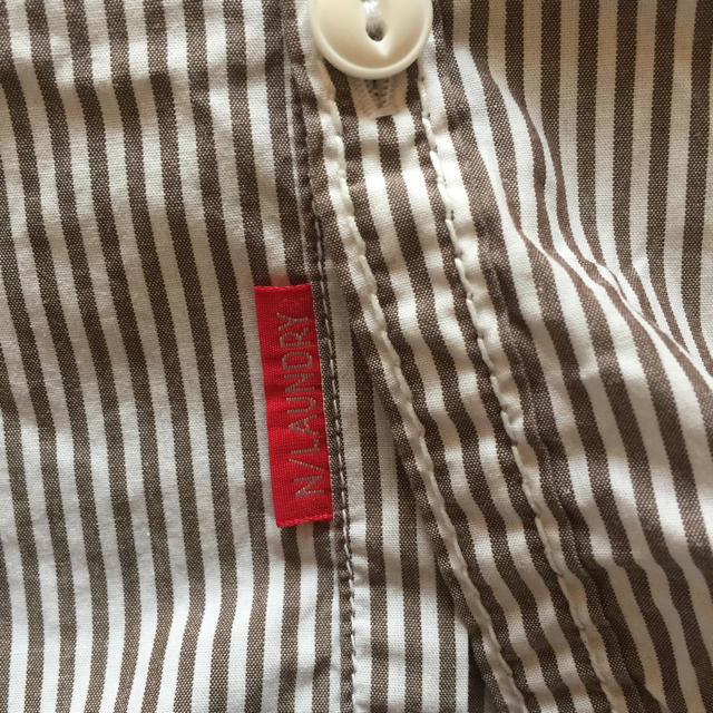 NATURAL LAUNDRY(ナチュラルランドリー)のコットンシャツ レディースのトップス(シャツ/ブラウス(半袖/袖なし))の商品写真