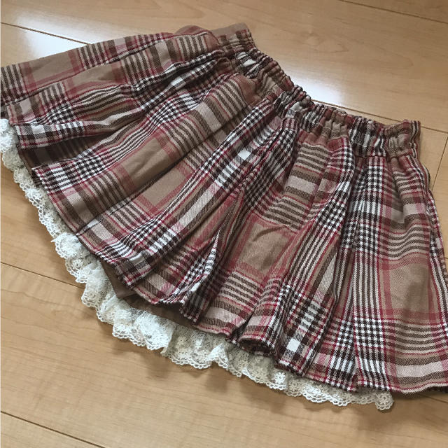 LIZ LISA(リズリサ)のチェックスカパン レディースのパンツ(キュロット)の商品写真