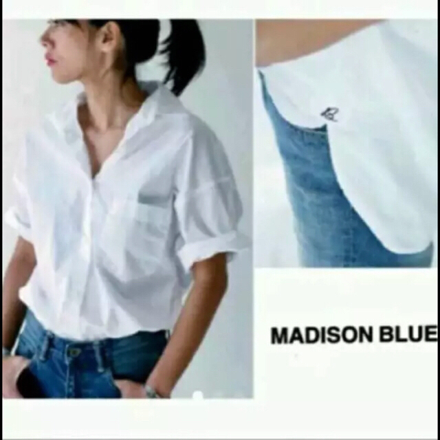 MADISONBLUE(マディソンブルー)のmadisonblue シャツ 00 レディースのトップス(シャツ/ブラウス(半袖/袖なし))の商品写真