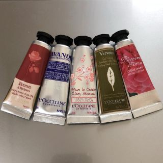 ロクシタン(L'OCCITANE)のロクシタンハンドクリーム10ml×5本セット(ハンドクリーム)