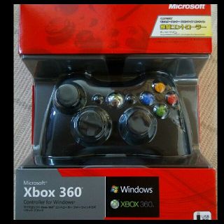 エックスボックス360(Xbox360)の★新品マイクロソフト純正XBOX360ゲームコントローラー(家庭用ゲーム機本体)