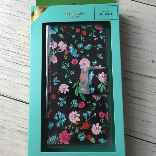 kate spade 手帳型 iPhone X 用ケース