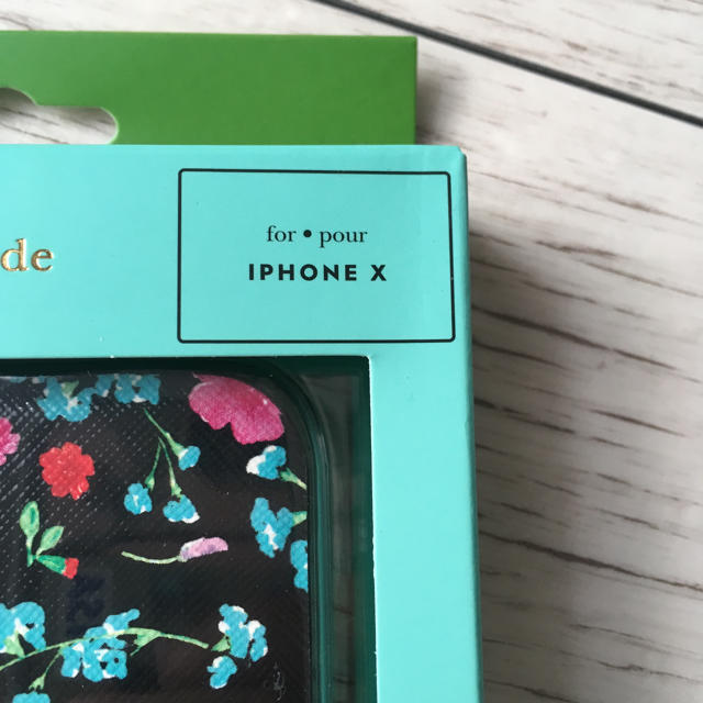 kate spade 手帳型 iPhone X 用ケース