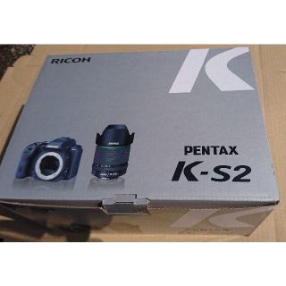 ペンタックス(PENTAX)の【新品】PENTAX K-S2 DA18-135mmWRレンズキット黒保証あり(デジタル一眼)