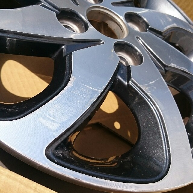 パレットSW 純正アルミ 自動車/バイクの自動車(タイヤ・ホイールセット)の商品写真