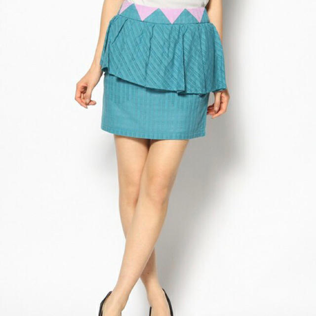 2% TOKYO(トゥーパーセントトウキョウ)の【送料込】2%TOKYO ペプラム スカート レディースのスカート(ミニスカート)の商品写真