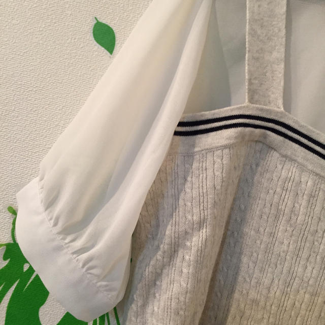 w closet(ダブルクローゼット)のダブルクローゼットビスチェ付きブラウス レディースのトップス(シャツ/ブラウス(半袖/袖なし))の商品写真