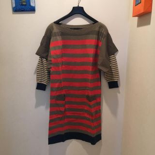 マークバイマークジェイコブス(MARC BY MARC JACOBS)の★レオたん様専用★MARC BY MARC JACOBSコットンワンピ(ひざ丈ワンピース)