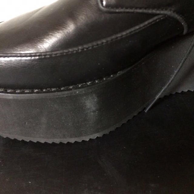 Nomine(ノミネ)のラバーソール39ブラック レディースの靴/シューズ(ローファー/革靴)の商品写真
