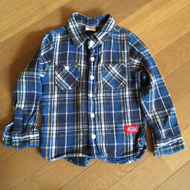 Dickies(ディッキーズ)のキッズ ネルシャツ キッズ/ベビー/マタニティのキッズ服男の子用(90cm~)(ブラウス)の商品写真