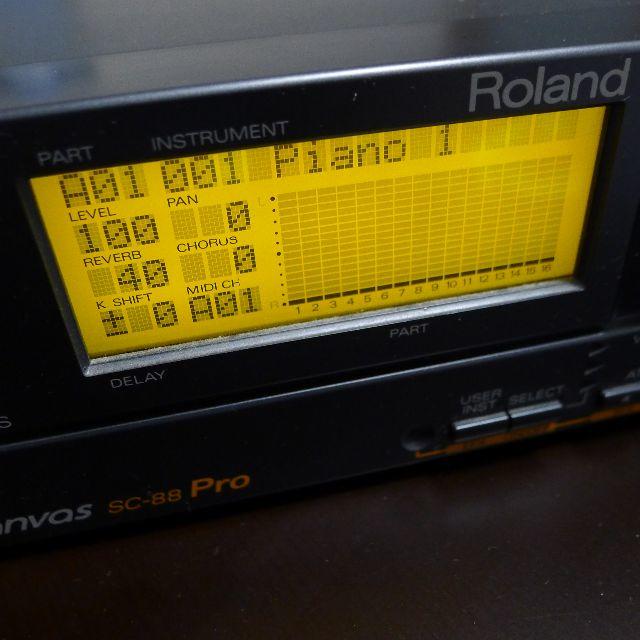 Roland(ローランド)のRoland SC-88Pro（ハチプロ） 楽器のDTM/DAW(音源モジュール)の商品写真
