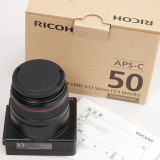 リコー(RICOH)のリコー GR LENS A12 50mm GXR用(レンズ(単焦点))