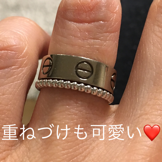 Cartier - 最終☆カルティエ ラブリング 750 #49 9号 Cartier の通販 ...