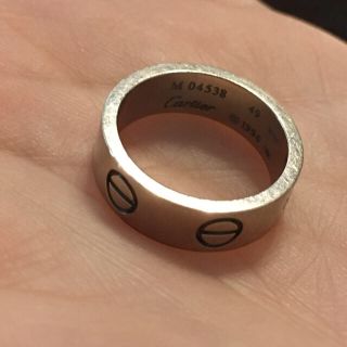 Cartier - 最終 カルティエ ラブリング 750 #49 9号 Cartier の通販 by