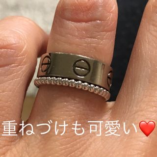 Cartier - 最終☆カルティエ ラブリング 750 #49 9号 Cartier の通販