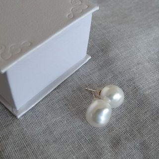 ドゥーズィエムクラス(DEUXIEME CLASSE)の大粒12mm up バロックパール一粒ピアス(ピアス)