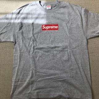 シュプリーム(Supreme)のSupreme グレー ロゴＴシャツ(Tシャツ(半袖/袖なし))