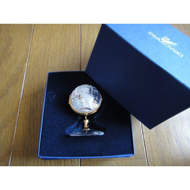 SWAROVSKI - 【未使用】 スワロフスキー 地球儀型 置時計の通販 SWAROVSKI - 【未使用】 スワロフスキー 地球儀型 置時計の通販