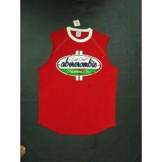 アバクロンビーアンドフィッチ(Abercrombie&Fitch)のUSA購入!正規品　新品アバクロノースリＴシャツ　Ｌサイズ(Tシャツ/カットソー)