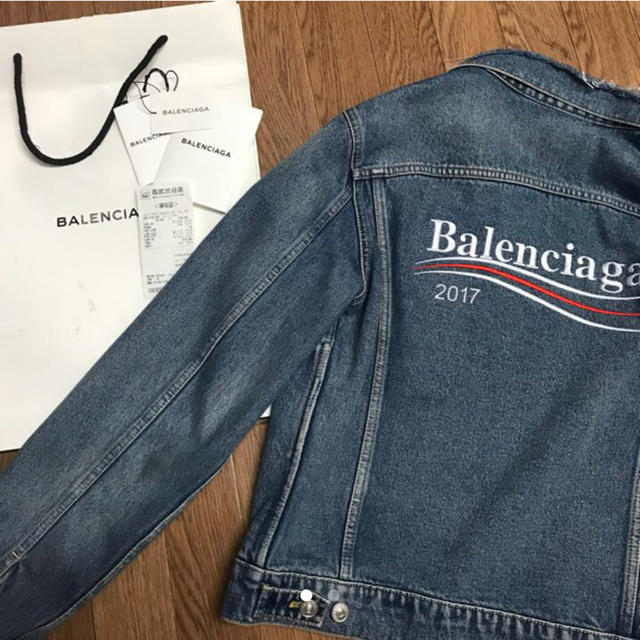 BALENCIAGA キャンペーンロゴデニム