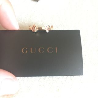 グッチ(Gucci)のGUCCI ハート 18K 指輪 11 号 ピンクゴールド(リング(指輪))