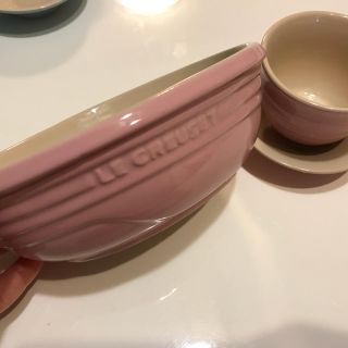 ルクルーゼ(LE CREUSET)の★さりぃ様★ル・クルーゼ食器 ピンクとブルー(食器)