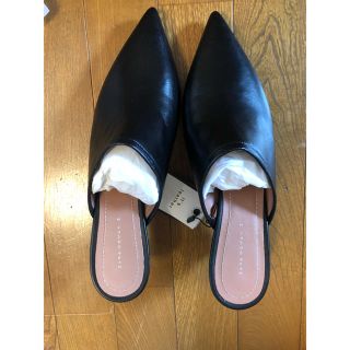 ザラ(ZARA)のZARA レザーミュール(ミュール)