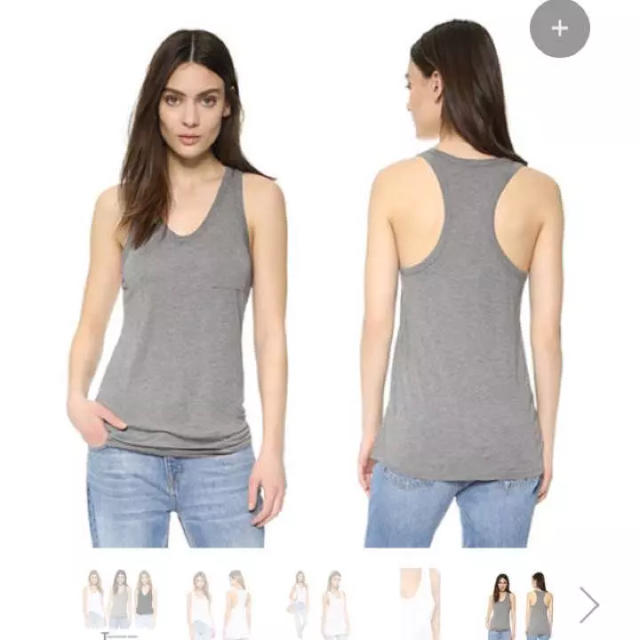 Alexander Wang(アレキサンダーワン)のt by Alexander Wang/タンクトップTシャツ レディースのトップス(Tシャツ(半袖/袖なし))の商品写真