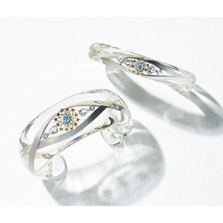 スタージュエリー(STAR JEWELRY)の新品未使用！STAR JEWELRYスタージュエリー アクリルジュエリー S(ブレスレット/バングル)