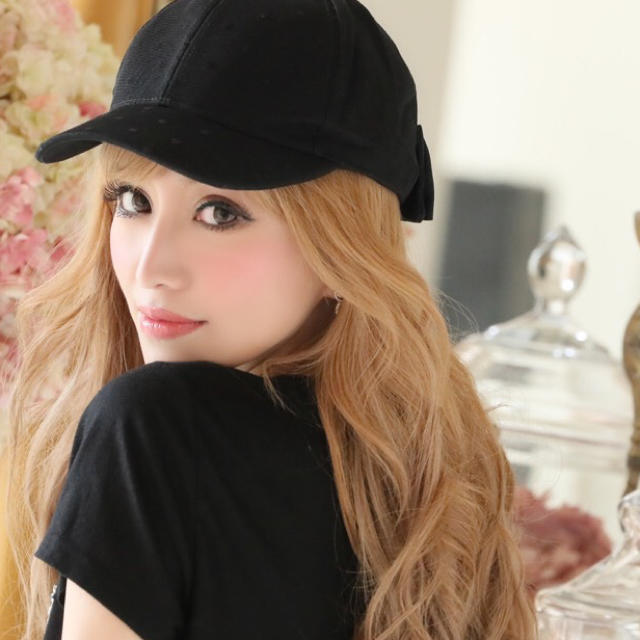 EmiriaWiz(エミリアウィズ)のキャップ☆ブラック レディースの帽子(キャップ)の商品写真