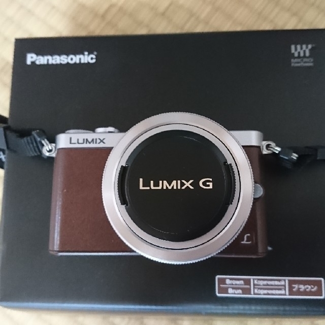 Panasonic(パナソニック)のpanasonic 一眼レフカメラ LUMIX DMC－1SK スマホ/家電/カメラのカメラ(デジタル一眼)の商品写真