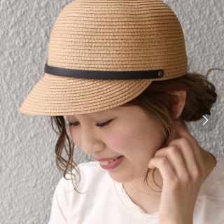 カージュ(Khaju)のkhaju ブレードキャップ ハット キャップ 帽子 完売 ships(キャップ)