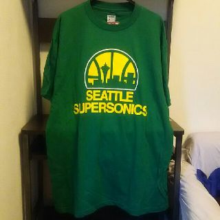 マジェスティック(Majestic)のNBAMajestic SeattleSupersonics #40S.Kemp(バスケットボール)