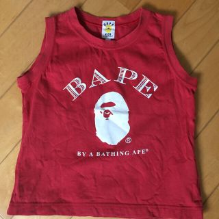 アベイシングエイプ(A BATHING APE)のmasuCO様専用 BAPE kids タンクトップ 120(Tシャツ/カットソー)