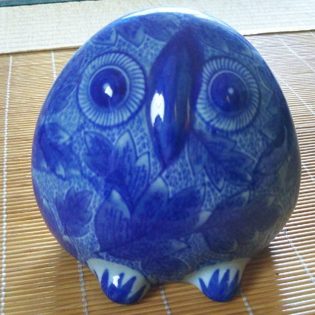 フクロウ陶器置物の通販 by KOYUKI's shop|ラクマ フクロウ陶器置物の通販 by KOYUKI's shop|ラクマ