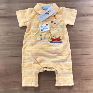 ディズニー(Disney)の【新品】Baby Pooh ロンパース (ロンパース)