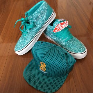 シュプリーム(Supreme)のＳＵＰＲＥＭＥ ＶＡＮＳ ＨＡＬＦＣＡＢ キャップ セット スニーカー 27.5(スニーカー)