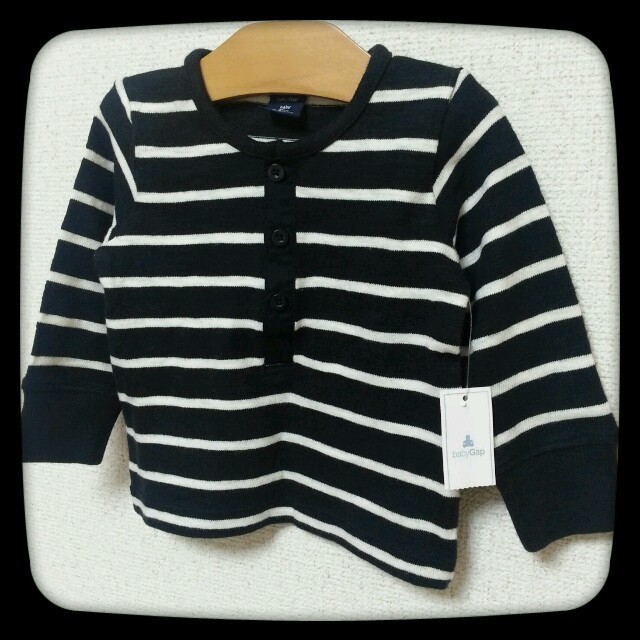 GAP Kids(ギャップキッズ)の新品 baby gap ボーダー キッズ/ベビー/マタニティのキッズ/ベビー/マタニティ その他(その他)の商品写真