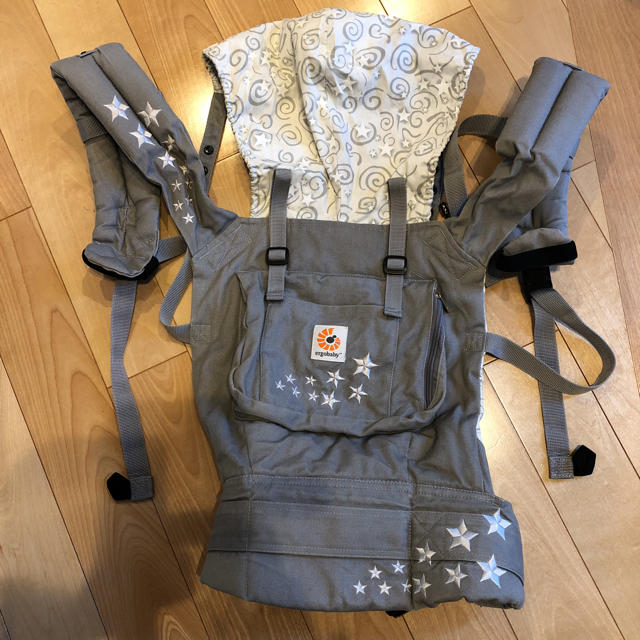Ergobaby - 送料込★エルゴ抱っこ紐 インサート付きグレー超美品