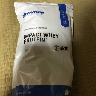マイプロテイン(MYPROTEIN)のImpact ホエイプロテイン ホワイトチョコレート 1kg(プロテイン)