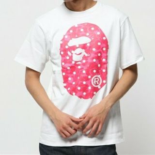 アベイシングエイプ(A BATHING APE)のA BATHING APE
ABC DOT BIG APE HEAD TEE

(Tシャツ/カットソー(半袖/袖なし))