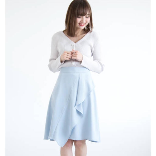 PROPORTION BODY DRESSING(プロポーションボディドレッシング)のプロポーション❤️ボディドレッシング フリルスカート 3 限定色 定価9396円 レディースのスカート(ひざ丈スカート)の商品写真