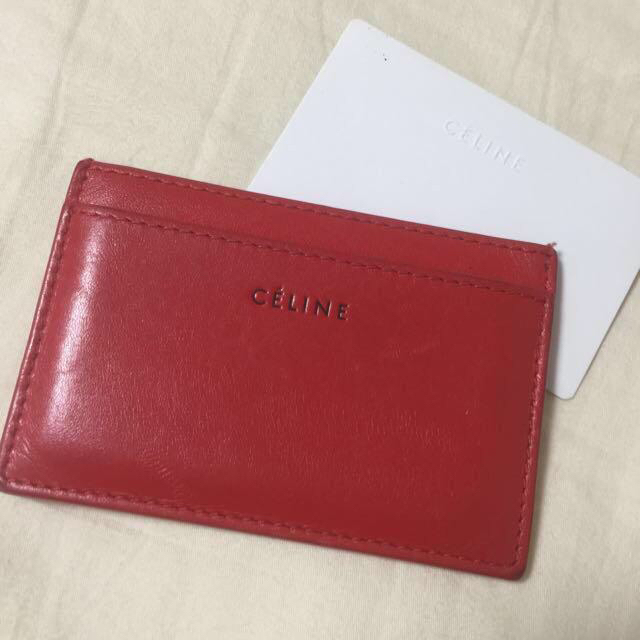 celine(セリーヌ)の定期入れ レディースのファッション小物(名刺入れ/定期入れ)の商品写真