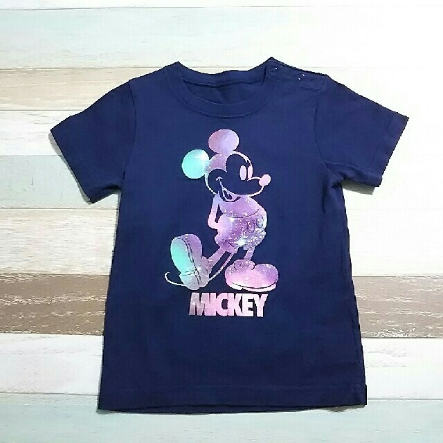 X-girl(エックスガール)のXGIRL Disney ミッキーマウスTシャツ キッズ/ベビー/マタニティのキッズ服男の子用(90cm~)(Tシャツ/カットソー)の商品写真