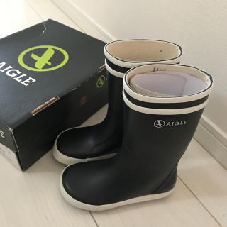 エーグル(AIGLE)の新品！ AIGLE レインブーツ 15センチ (長靴/レインシューズ)