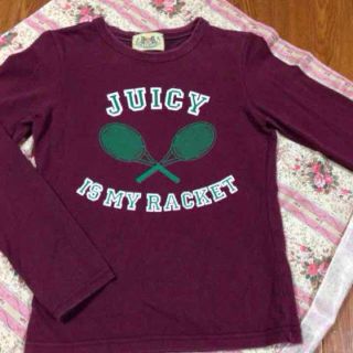 ジューシークチュール(Juicy Couture)のJUICY COUTURE♡紫カットソー(カットソー(長袖/七分))